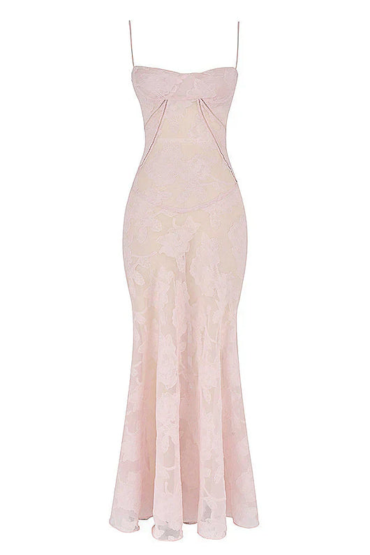 MYA MAXI DRESS - BLUSH