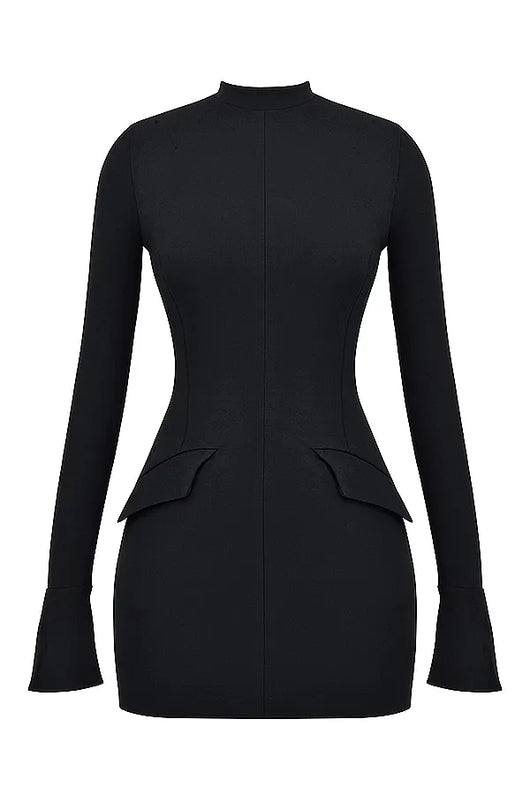 JADE MINI DRESS - BLACK