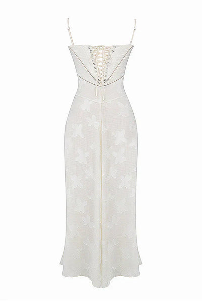 MYA MAXI DRESS - CREAM
