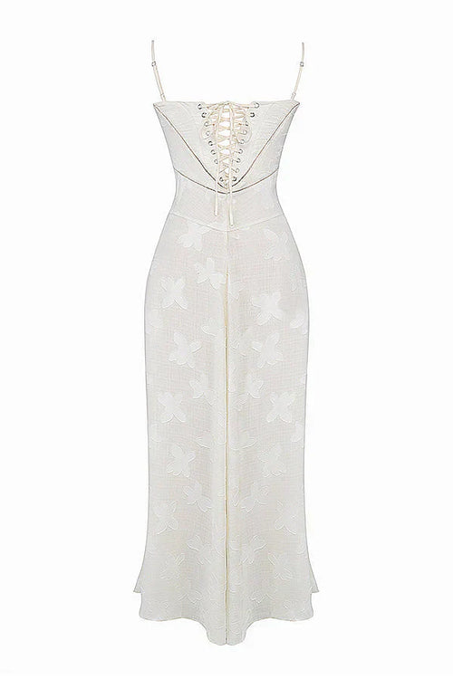 MYA MAXI DRESS - CREAM