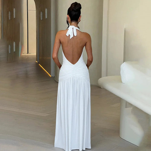 ALICIA MAXI DRESS - WHITE