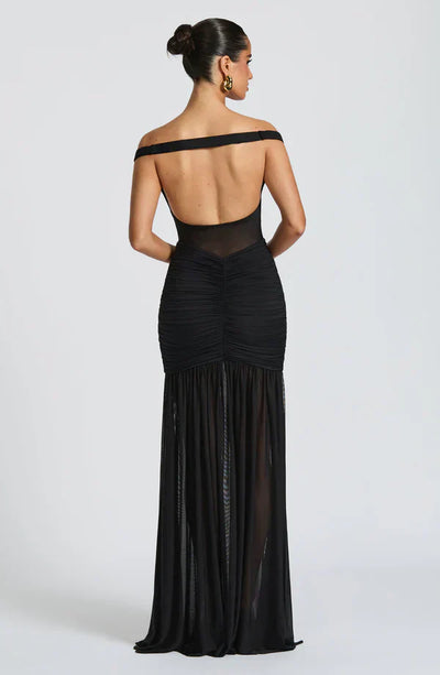 LEILANI MAXI DRESS – BLACK