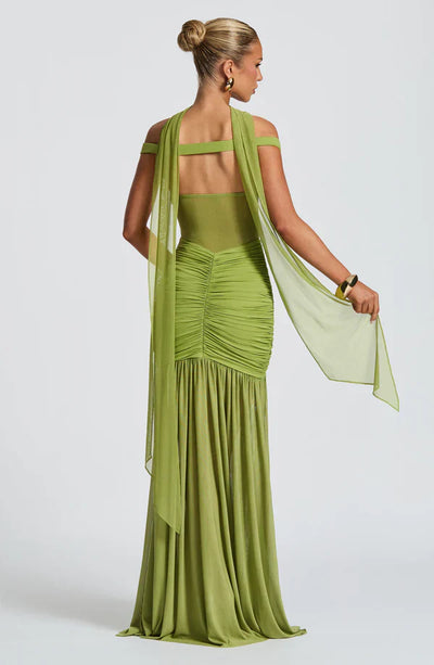 LEILANI MAXI DRESS – OLIVE