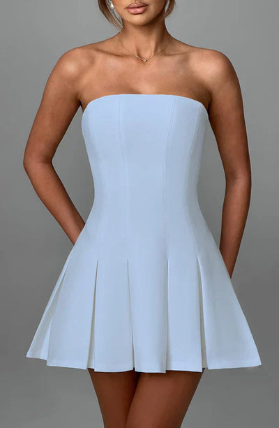 MONACO MINI DRESS – BLUE