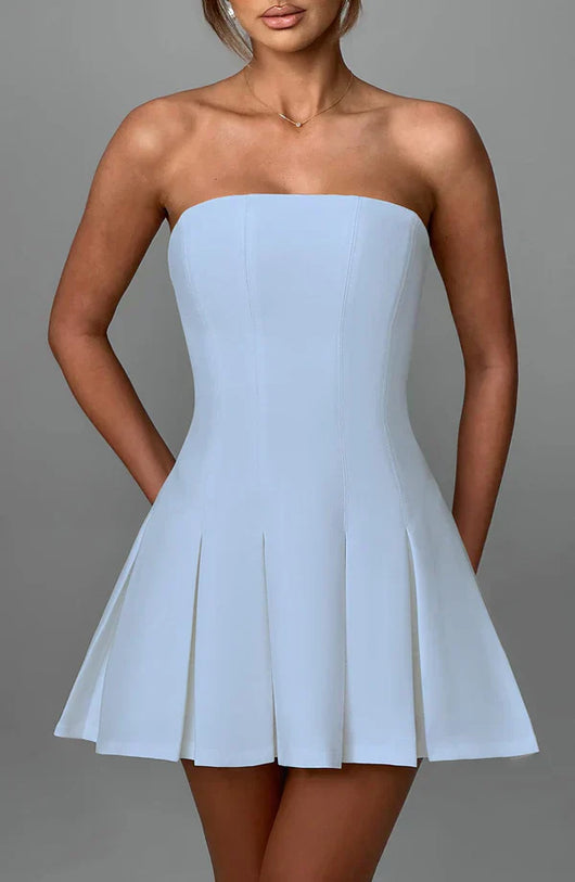 MONACO MINI DRESS – BLUE