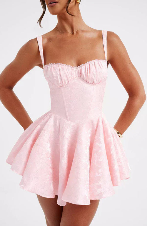AMELIE MINI DRESS – BLUSH