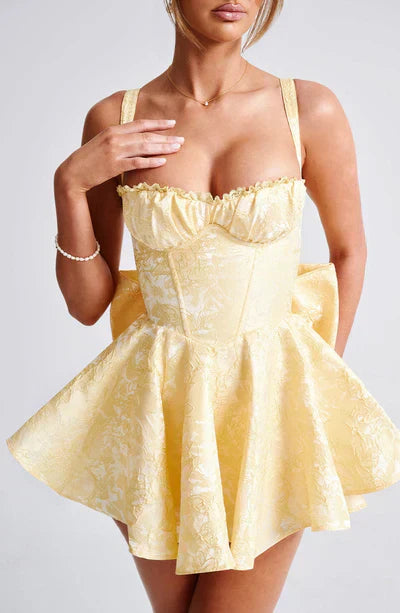 AMELIE MINI DRESS – BUTTERCUP