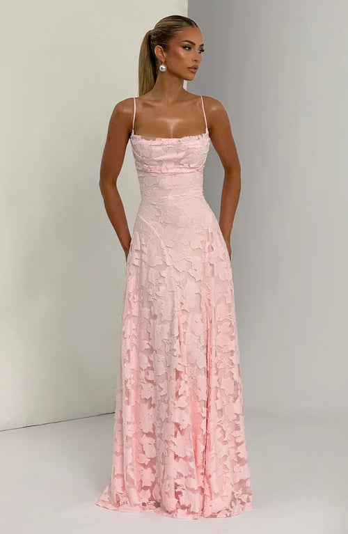 ELARA MAXI DRESS – BLUSH
