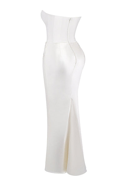LAVINA MAXI DRESS - IVORY