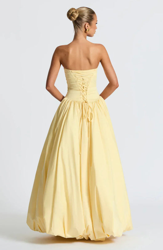 LORENA MAXI DRESS – LEMON