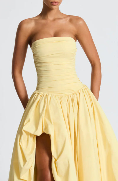LORENA MAXI DRESS – LEMON