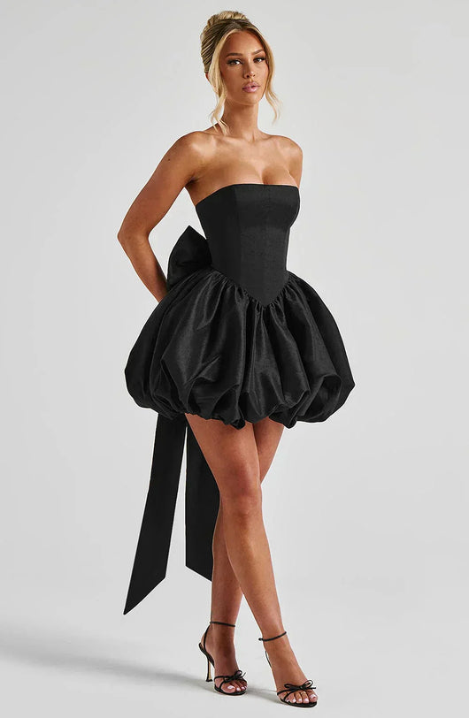 MAELIA MINI DRESS – BLACK