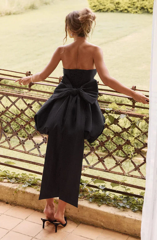 MAELIA MINI DRESS – BLACK