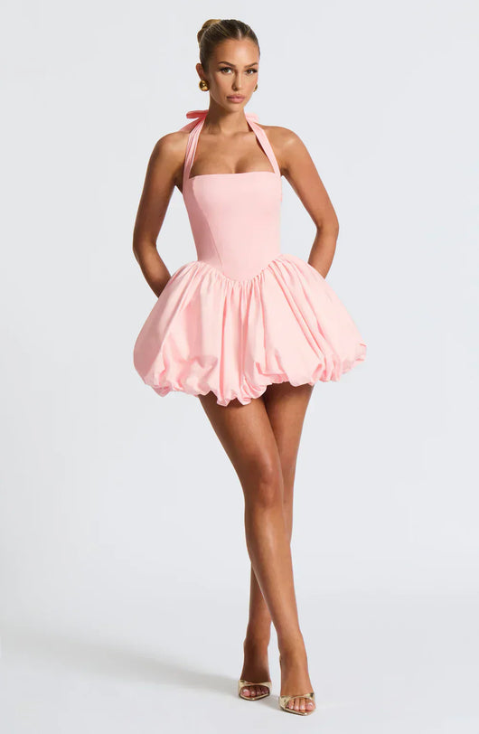 SOFIA MINI DRESS – BLUSH