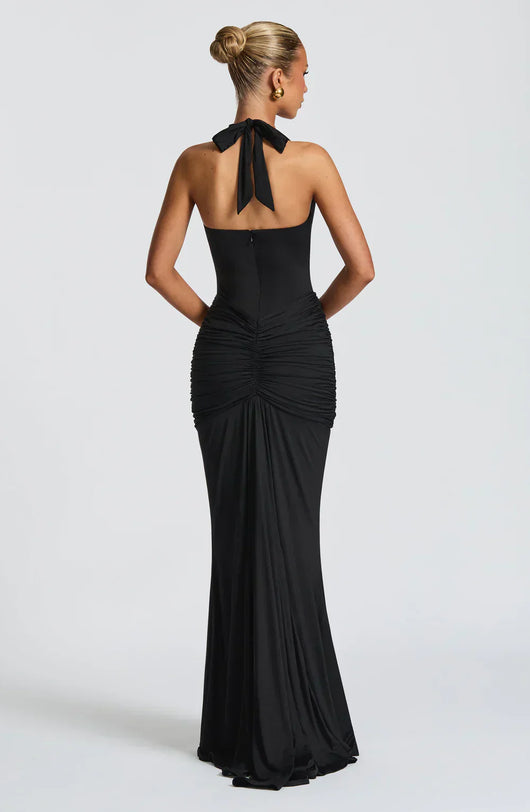 LYRA MAXI DRESS – BLACK
