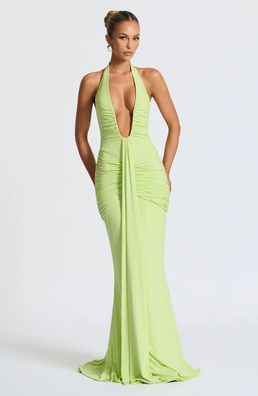 LYRA MAXI DRESS – LIME