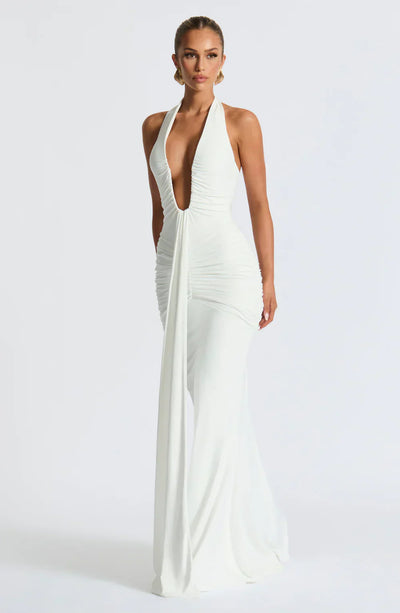 LYRA MAXI DRESS – WHITE