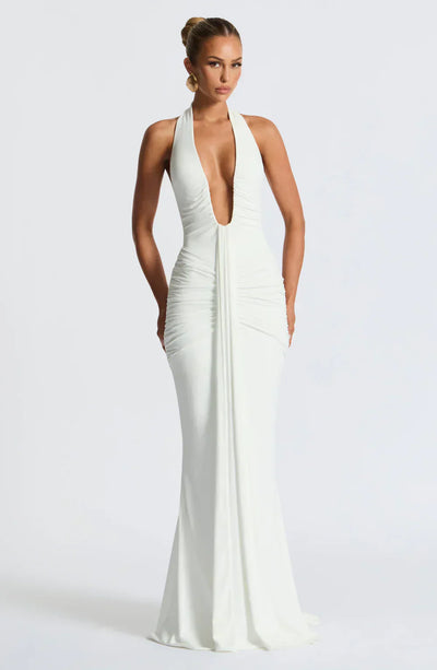 LYRA MAXI DRESS – WHITE