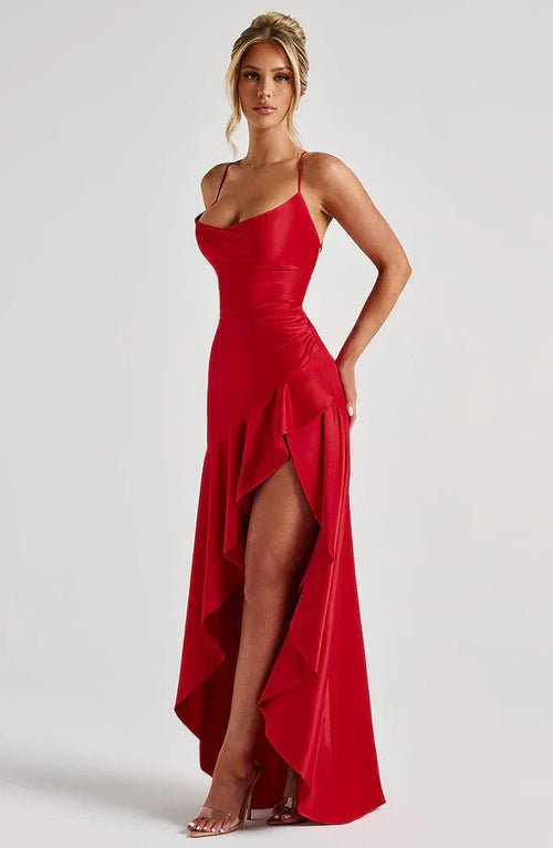 ISLA MAXI DRESS – RED