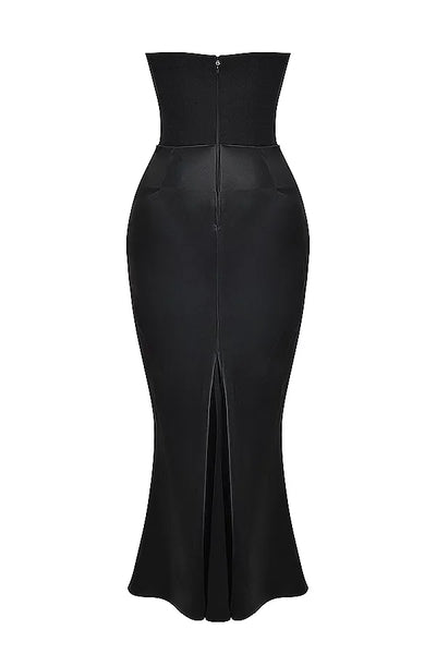 LAVINA MAXI DRESS - BLACK